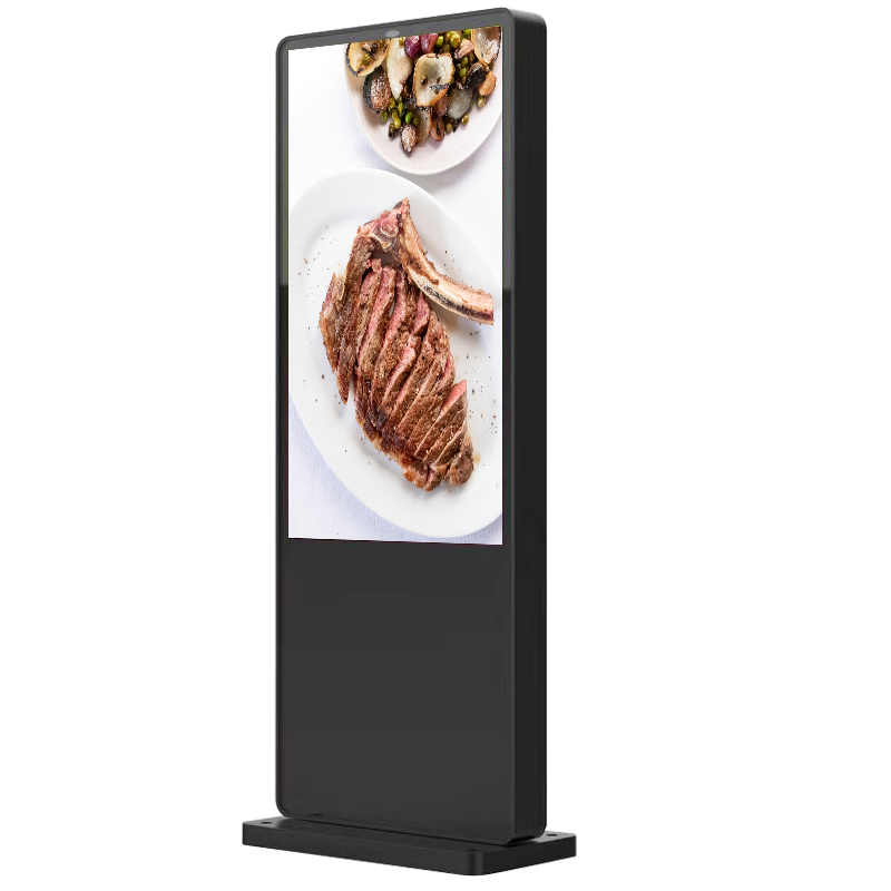 98 inch floor stand outdoor digital signage